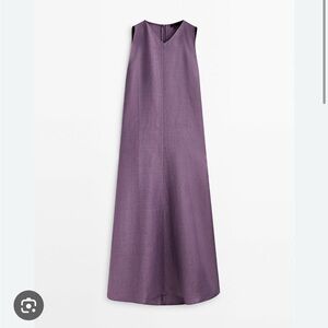 Massimo Dutti Lavender Maxi Dress